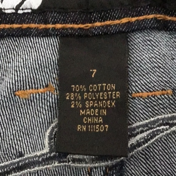 Rocawear Y2K embroidered jeans size 7 - Picture 9 of 9